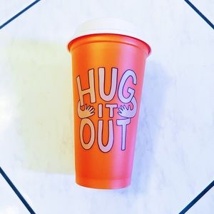 BRAND NEW Starbucks Hug It Out Travel Coffee Tumbler